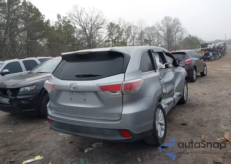 2015 Toyota Highlander Le V6 z USA, uszkodzony, nr VIN 5TDZKRFH4FS092870